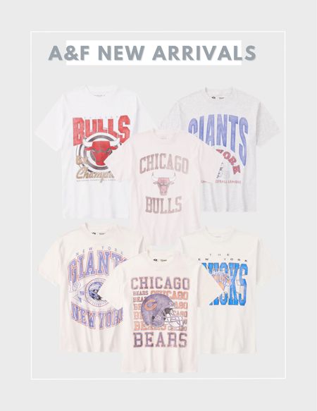 new graphic tees at Abercrombie! 👏🏻👀✨


Graphic tees, Team tee, Casual style, Street style, Oversized t-shirt, Trending fashion, Spring style, Summer style

#LTKSeasonal #LTKstyletip #LTKSale