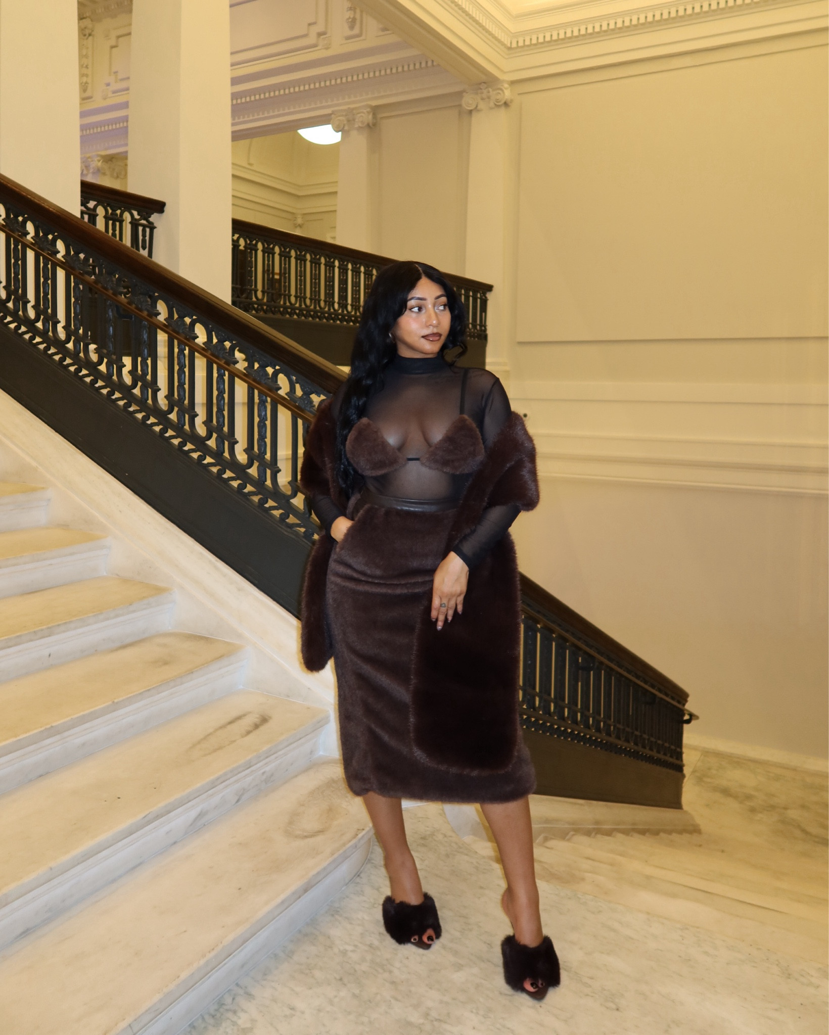 Choc brown fur vibes 🤎 chocolate brown, fur, winter fashion, outfit inspo

#LTKStyleTip #LTKSeasonal