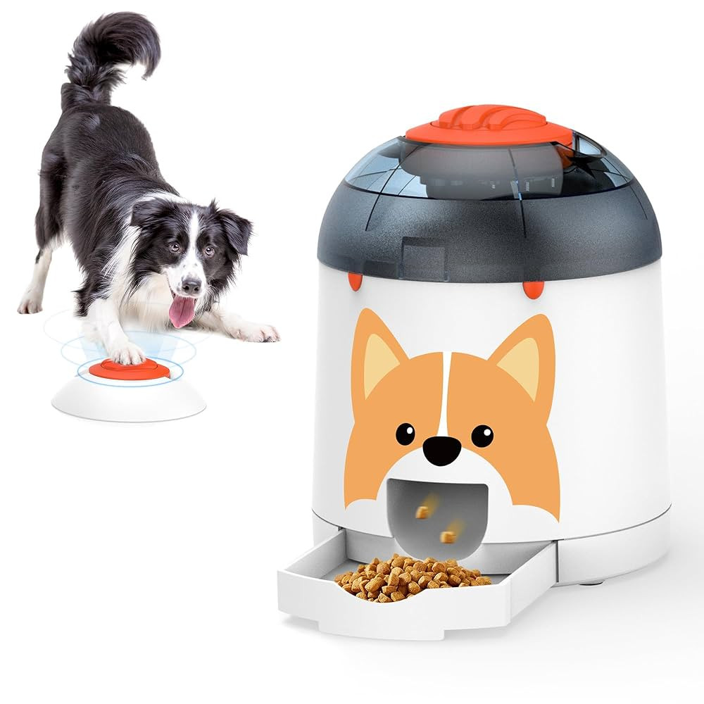 Potaroma Dog Puzzle Feeder Toy, Interactive IQ Training, Electronic Treat Dispenser, Automatic Re... | Amazon (US)