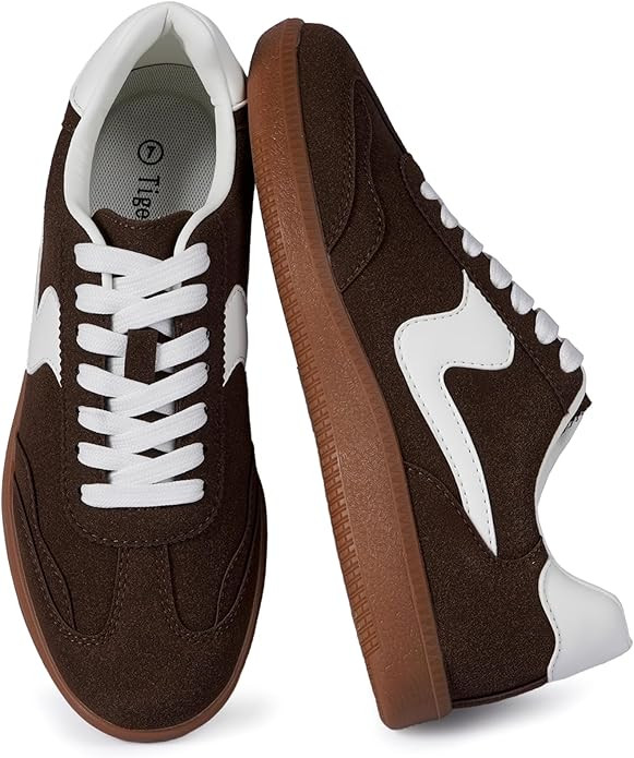 Sneakers for Women Business Casual Tennis Shoes Comfortable Lace up Slip on Women's Fashion Sneak... | Amazon (US)