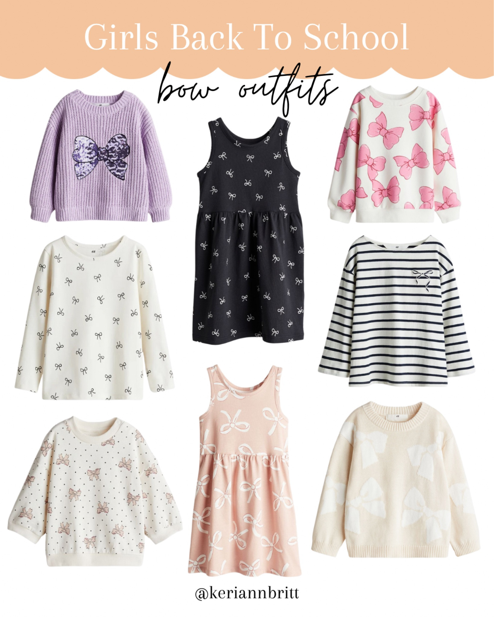 Girls Back To School Bow Shirts and Dresses at H&M Kids

#LTKKids #LTKBacktoSchool #LTKStyleTip