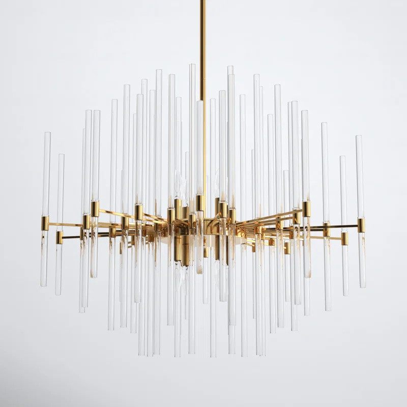 Chadley 8 - Light Dimmable Geometric Chandelier | Wayfair North America