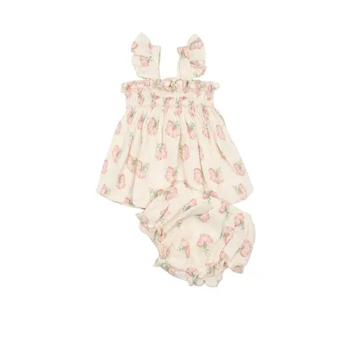 Wild Wawa Flutter Set in Pink Rose at Nordstrom, Size 18-24M | Nordstrom