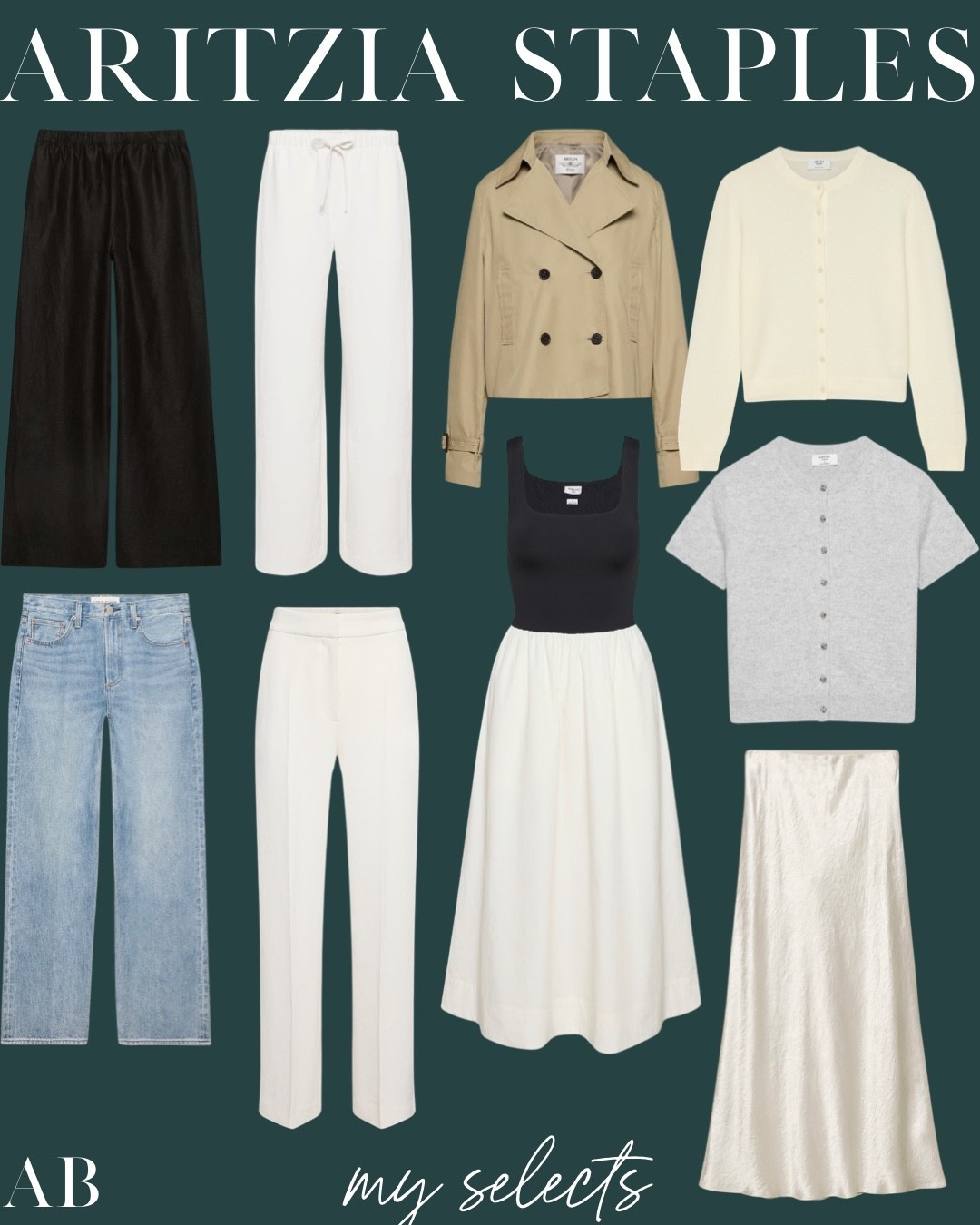 Aritzia spring staples you can wear all spring and summer and to the office 

#LTKSeasonal #LTKPetite #LTKWorkwear