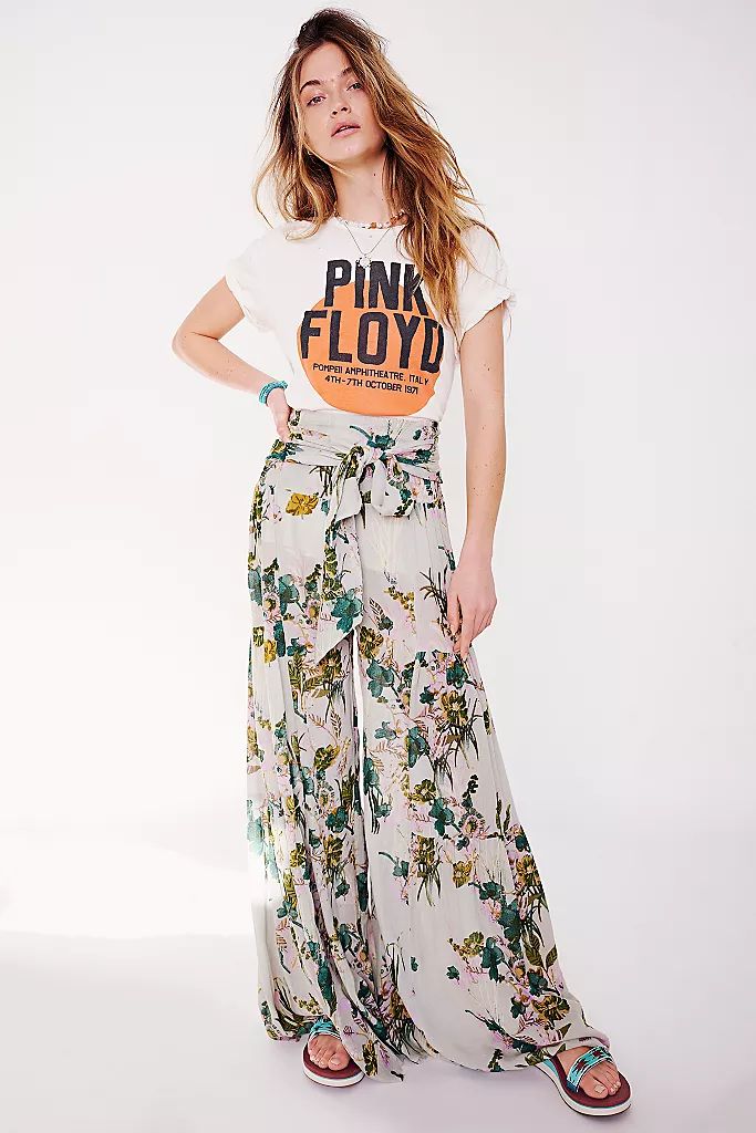 FP One Aloha Printed Wide-Leg Pants | Free People (Global - UK&FR Excluded)