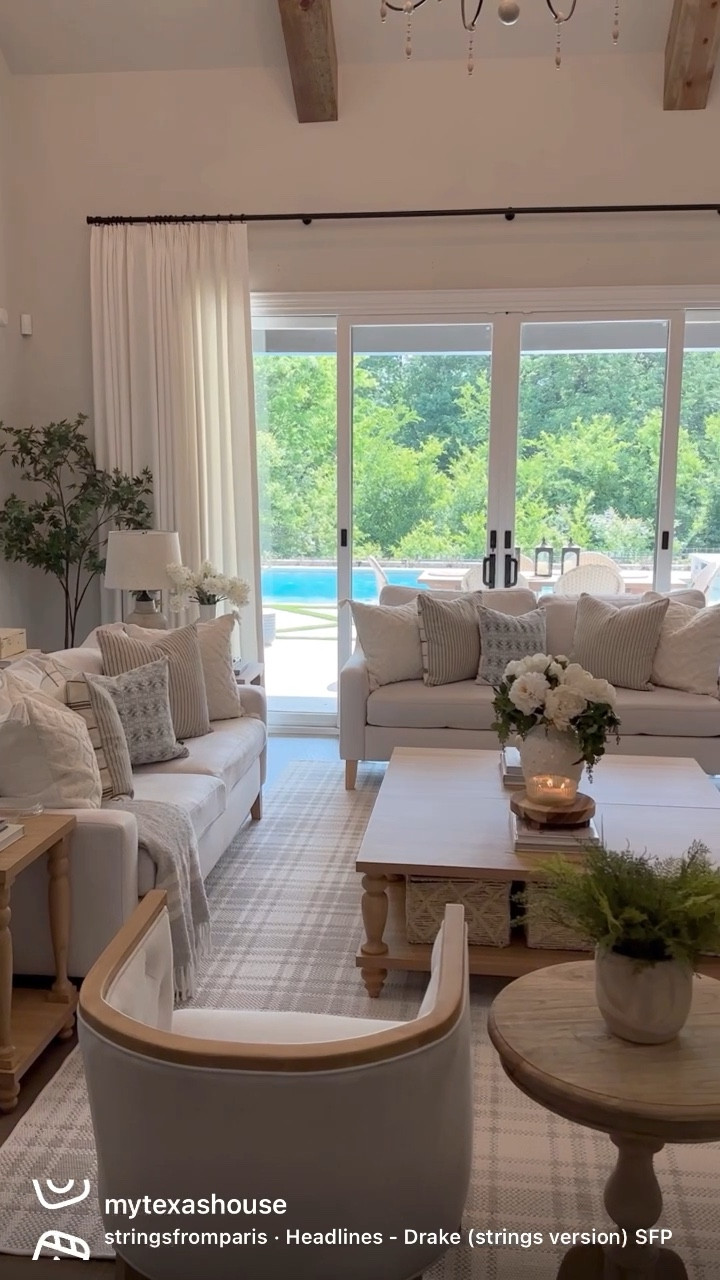 Living room refresh 
Sofa coffee table pillows 
My Texas House at Walmart 

#LTKunder100 #LTKhome #LTKFind