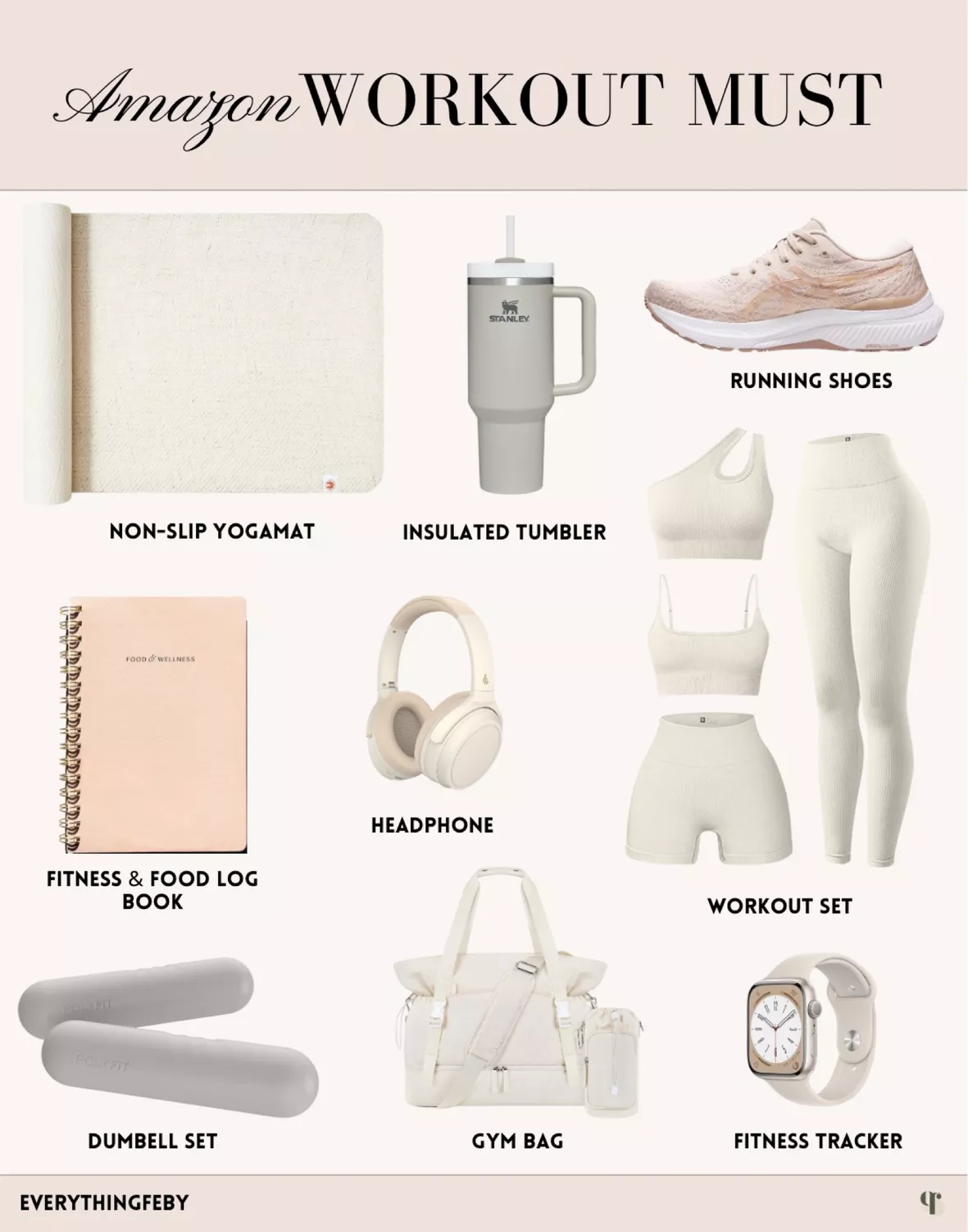 GYM ESSENTIALS FOR THE GIRLY AESTHETIC