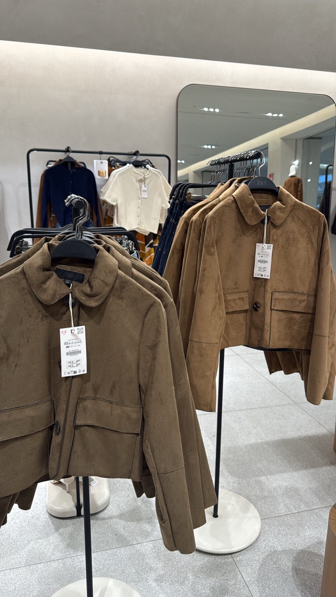 suade new in zara jackets 

#LTKeurope #LTKautumn #LTKuk