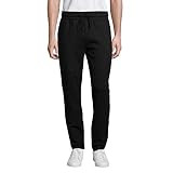 Hanes Men's Jogger Sweatpant with Pockets, Black, Medium | Amazon (US)
