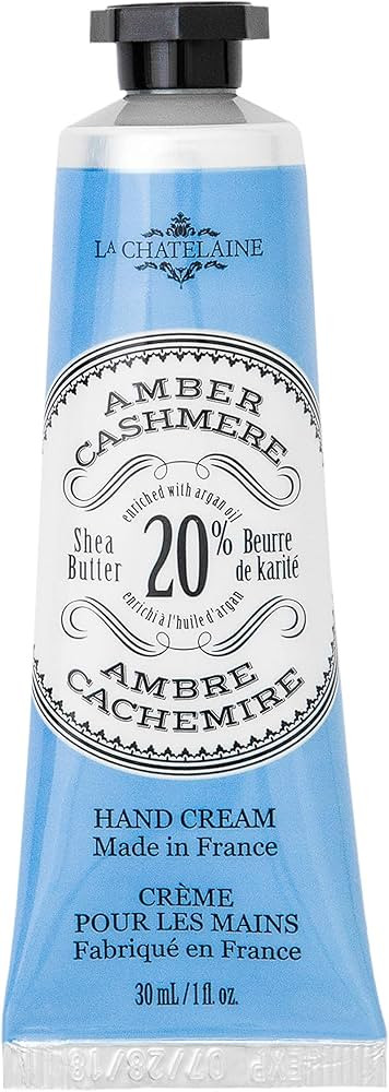 La Chatelaine 20% Shea Butter Hand Cream, Travel Size, Organic Argan Oil, Moisturizing, Nourishin... | Amazon (US)