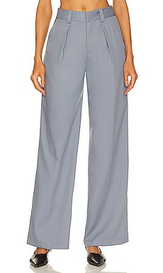 Song of Style Lisette Trouser in Dove Blue from Revolve.com | Revolve Clothing (Global)