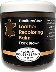 The Original Leather Recoloring Balm by Furniture Clinic - Dark Brown Leather Dye for Furniture, ... | Amazon (US)