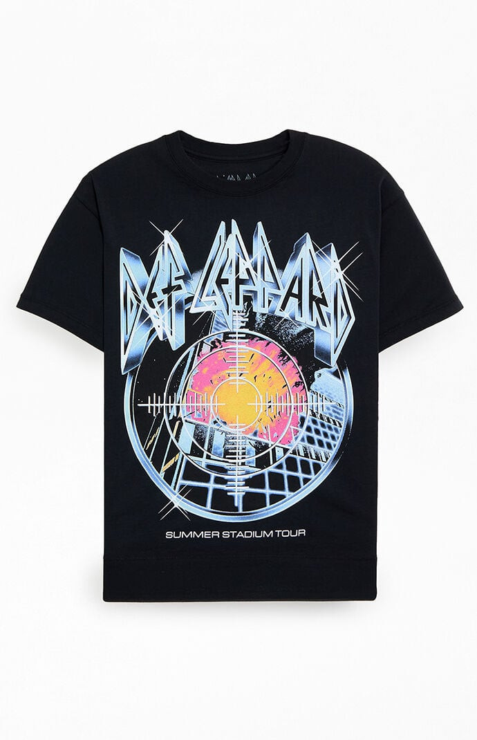 Men's Def Leppard Album T-Shirt in Black - Size Small | PacSun