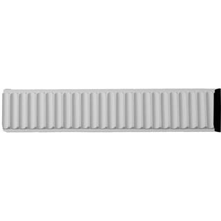 Ekena Millwork 3/8 in. x 2 in. x 94-1/2 in. Polyurethane Nevio Panel Moulding PML02X00NE - The Ho... | The Home Depot