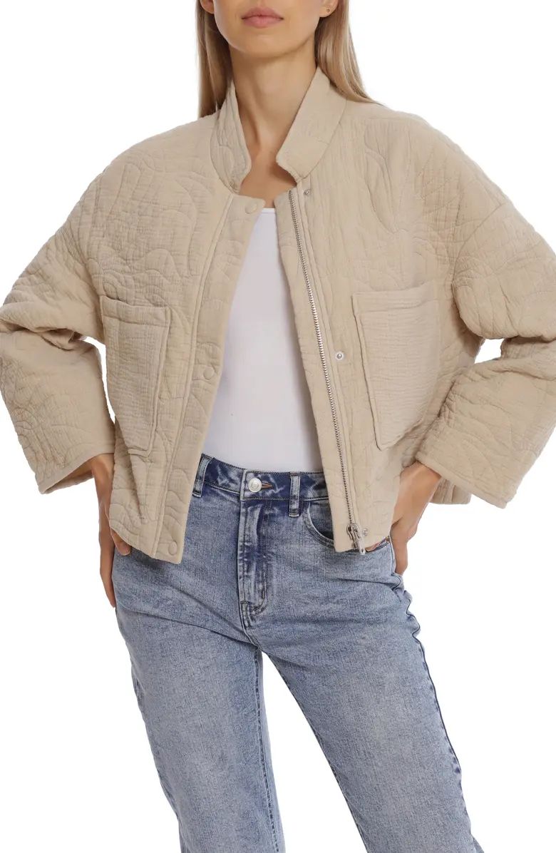 Abstract Quilted Barn Jacket | Nordstrom