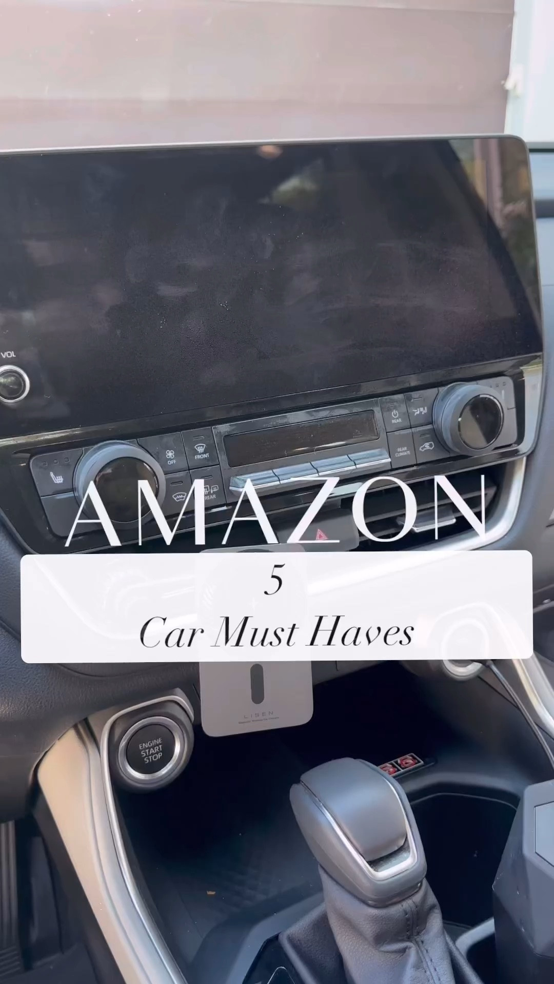 5 of my favorite car essentials for cleaning and organization🙌🏼
1. Screen cleaner: can also be used on iPhone, iPad, laptop, etc.
2. mini trash can that can fit in your cup holder or side door
3. headrest hook to keep your purse off the floor for easy reach
4. seat protector so the car seat doesn’t leave imprints
5. magnetic phone mount for easy reach and placement
long reach to fit vents that are more difficult

#LTKGiftGuide #LTKVideo