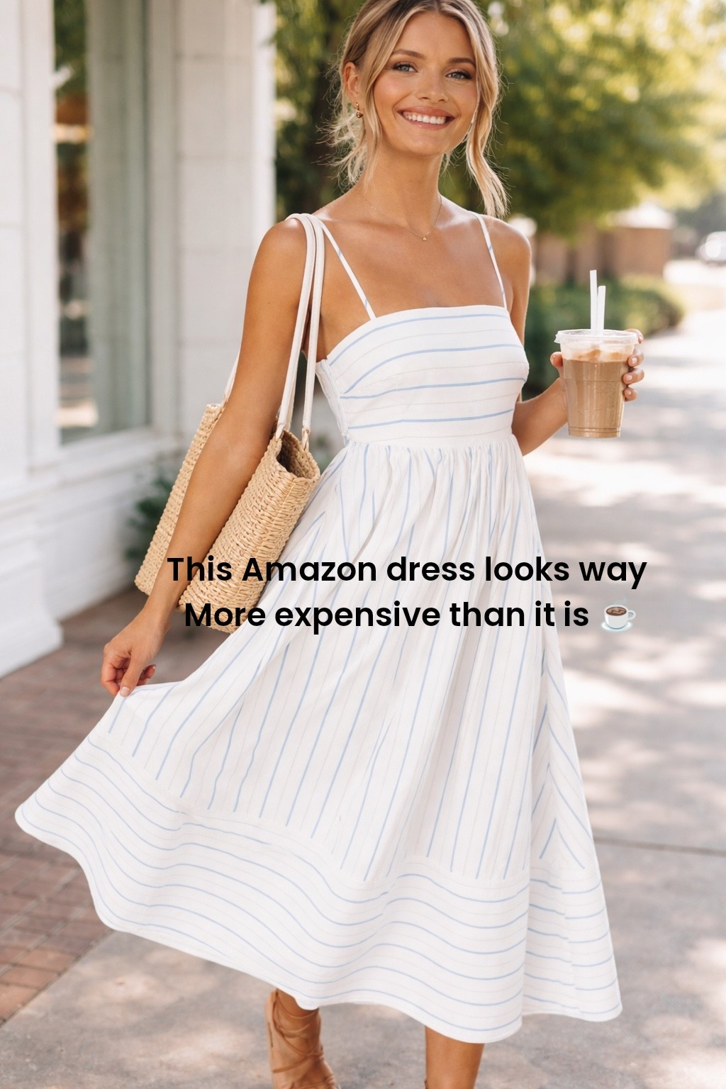 The prettiest Amazon spring dress for coffee runs, brunch dates, and sunny days ☕🤍 This affordable striped midi dress is so flattering, lightweight, and looks way more expensive than it is. The perfect easy spring outfit you’ll wear on repeat all season. Linking this Amazon find and more of my favorite spring dresses on my LTK!


Amazon spring dress, affordable spring dresses, Amazon midi dress, striped spring dress, coffee run outfit, casual spring outfit, spring brunch outfit, Amazon fashion finds, affordable dresses for spring, spring outfit ideas, everyday spring dress


#ltk #ltkstyle #ltkfashion #amazonfashion #amazondress #amazonspringfinds #affordablefashion #springdress #springoutfitideas #midsdress #casualspringstyle #coffeerunoutfit #amazonstyle #springfashion #everydaystyle ☕🤍🌸trends

#LTKspringtrends #LTKootd #LTKspring
