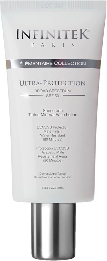 Infinitek Paris - Protector solar facial mineral tintado SPF 50, regalos de Galentine y regalos d... | Amazon (US)