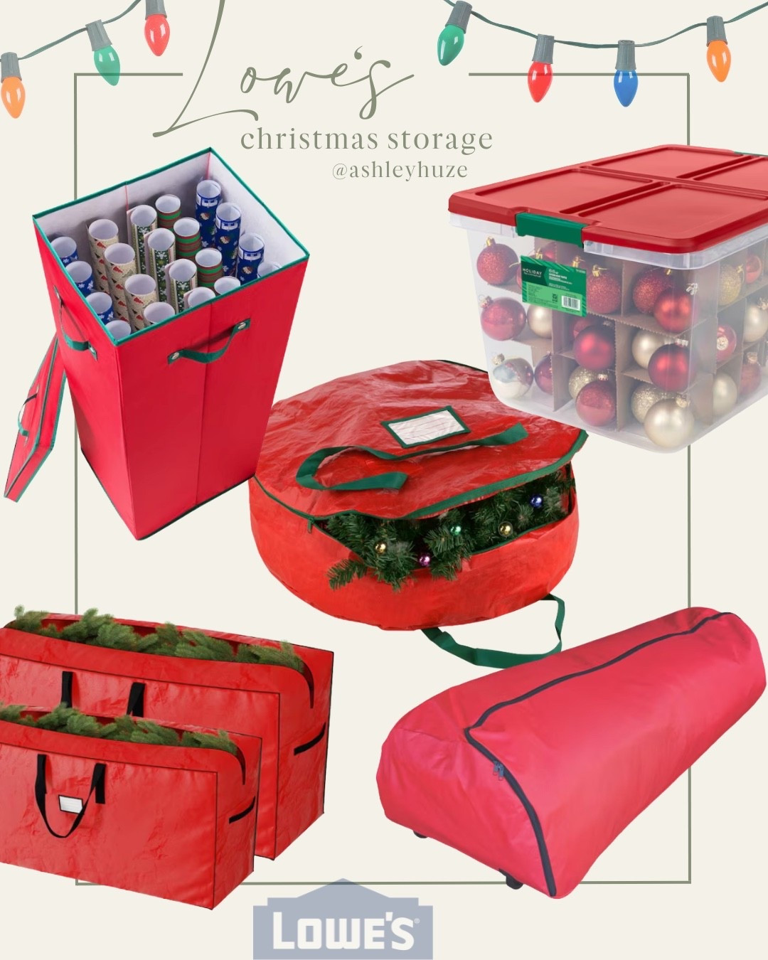 Storage must haves for Christmas decor from @loweshomeimprovement!

#christmasstorage #ad #lowespartner

#LTKHoliday #LTKSeasonal #LTKHome