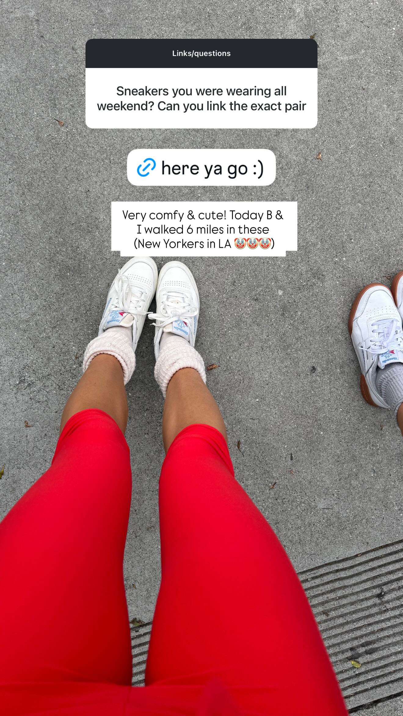 The sneakers I've been wearing all week! 

 