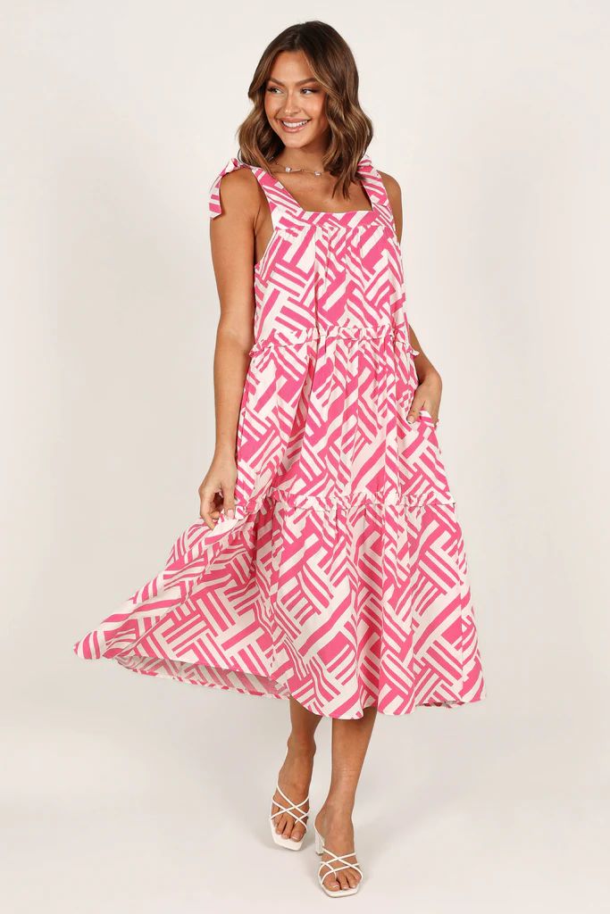 Chantria Maxi Dress - Pink | Petal & Pup (AU)