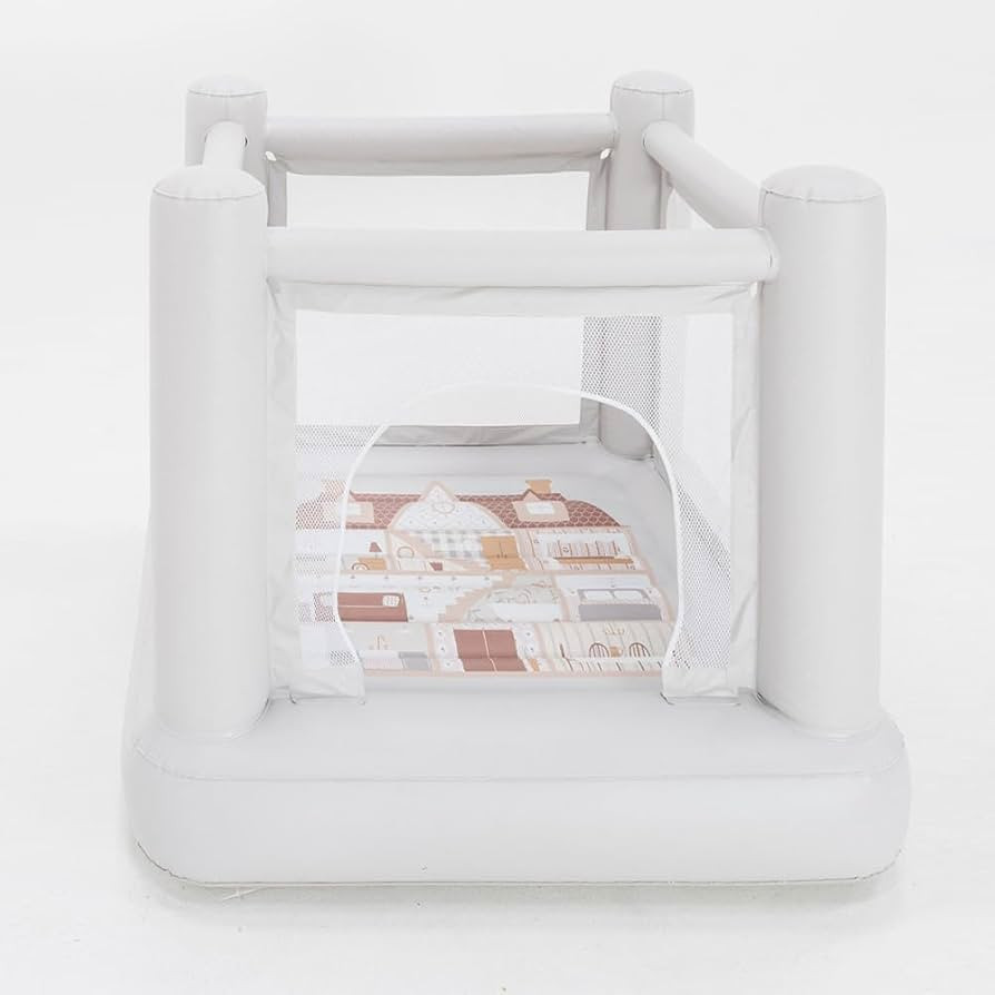 PLAYSMOL Mini Dollhouse Inflatable Bounce House, Indoor Jumping House for Toddlers & Kids Ages 3... | Amazon (US)