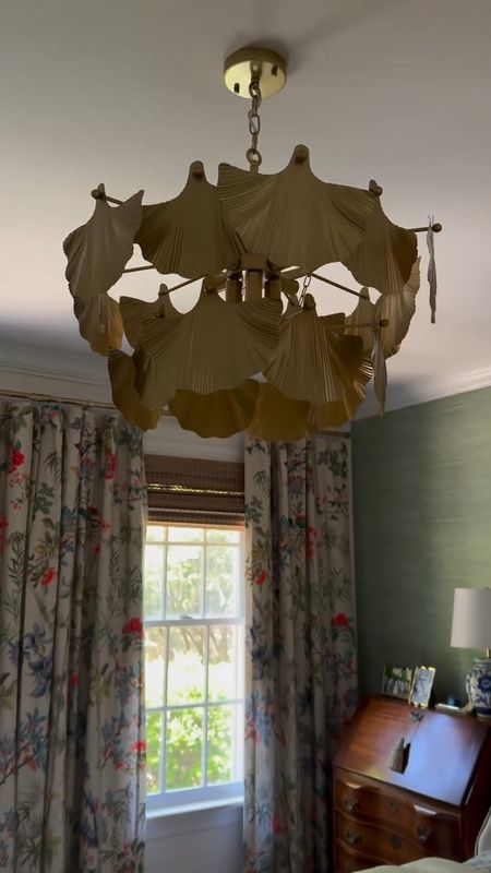 Are you team ceiling fan or light fixture for a bedroom? 

We have never used the fan so I figured it was safe to make the swap to a pretty chandelier.

This one has such pretty gingko leaves and makes such a statement. It’s plenty big enough to work above a dining table too! 

Amazon finds, home decor, lighting, bedroom decor 

#LTKhome #LTKVideo
