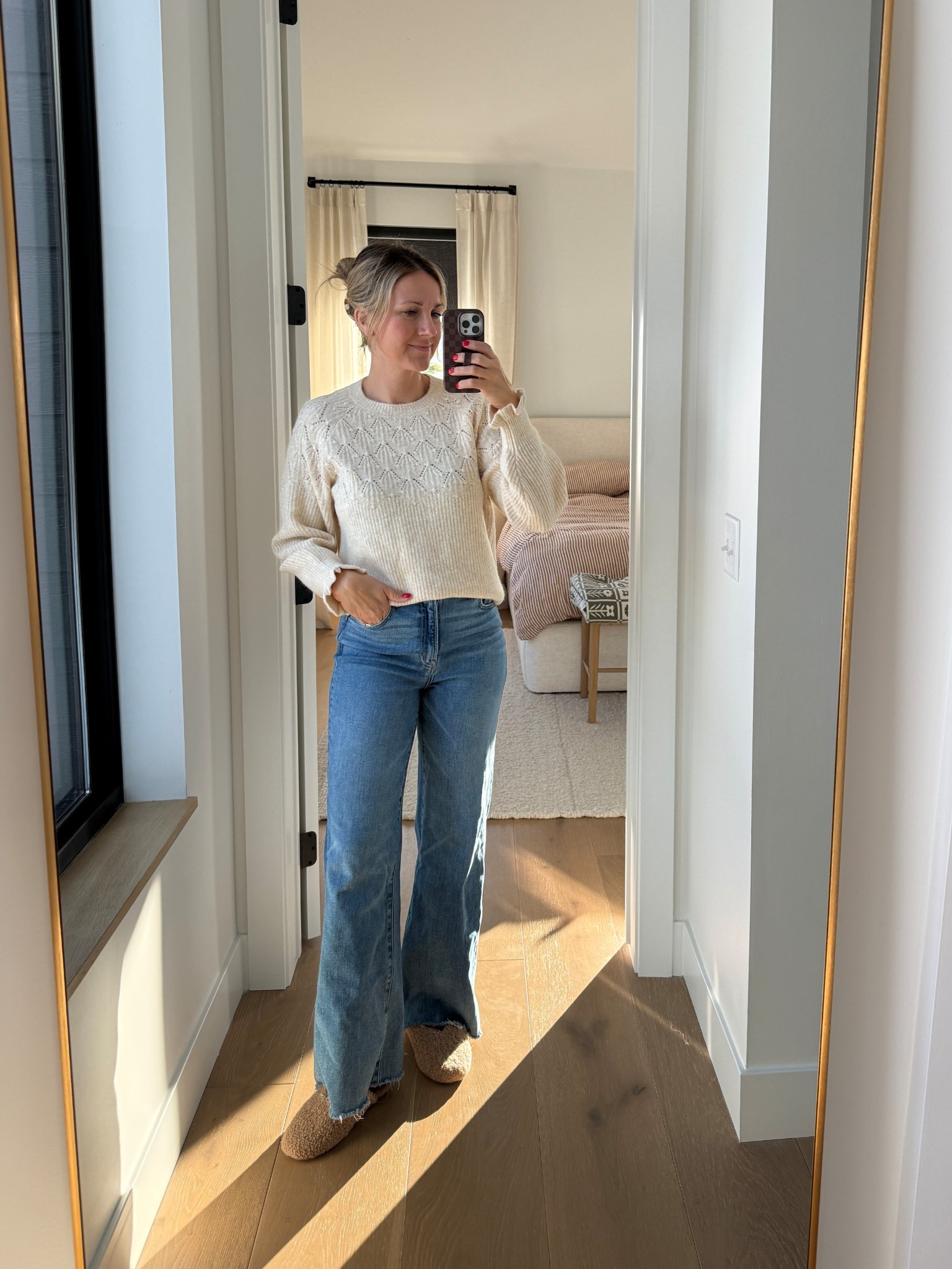 These old navy ruffle sleeve sweaters are so cute! 

#LTKFindsUnder50 #LTKGiftGuide #LTKHoliday