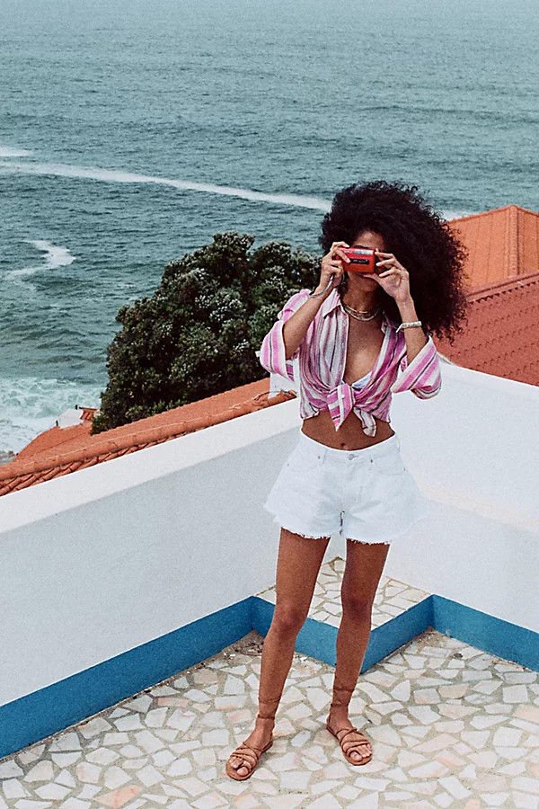 We The Free Mallory Striped Shirt | Free People (Global - UK&FR Excluded)