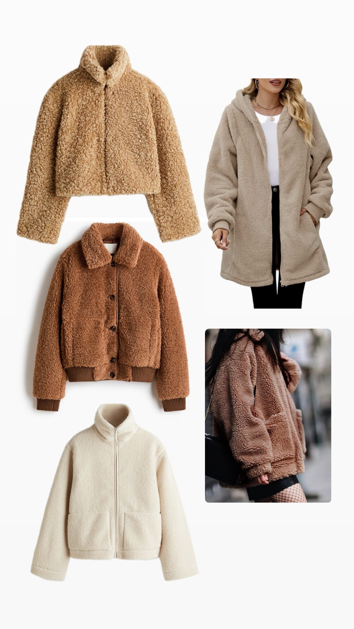Teddy fleece jackets 

#LTKActive #LTKootd