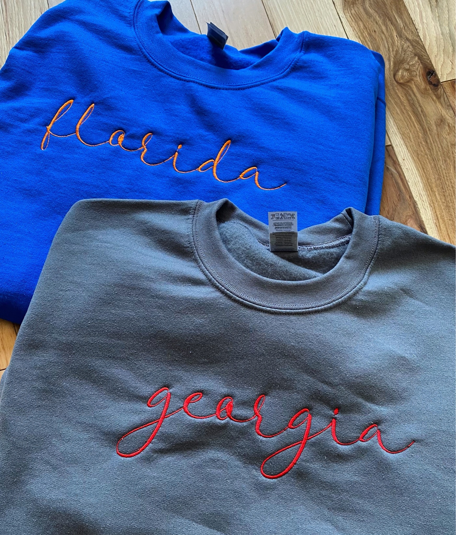 Game Day Apparel / Team Sweatshirt / Embroidered Sweatshirt / Gameday Shirt / Game day accessories / Georgia bulldogs / Florida gators / university shirt / football shirt / game sweatshirt / sec apparel / game day outfit / Etsy finds / Etsy sweatshirt / fall outfit / 

#LTKSeasonal #LTKunder50 #LTKU