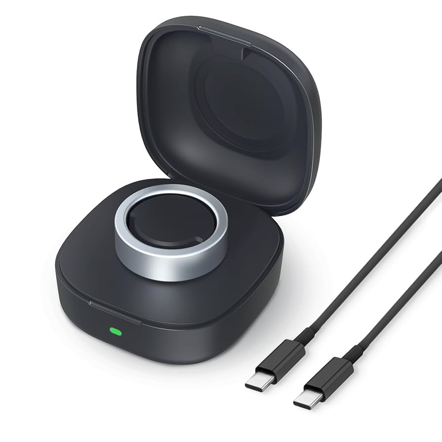 Wireless Charger Case Compatible with Oura Ring Gen3 Heritage/Horizon Small Portable Travel Charg... | Amazon (US)