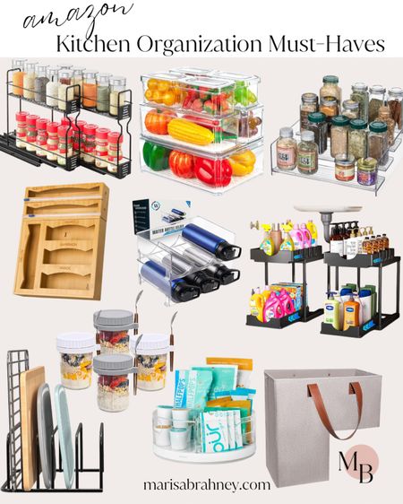 Best Amazon kitchen organization finds! From this multi-piece fridge storage bin set, to a space saving spice rack solution to my must-have water bottle organizer- these all keep things neat + tidy. Happy organizing! #amazonfinds #amazonhome #amazonkitchen

#LTKfindsunder50 #LTKover40 #LTKhome