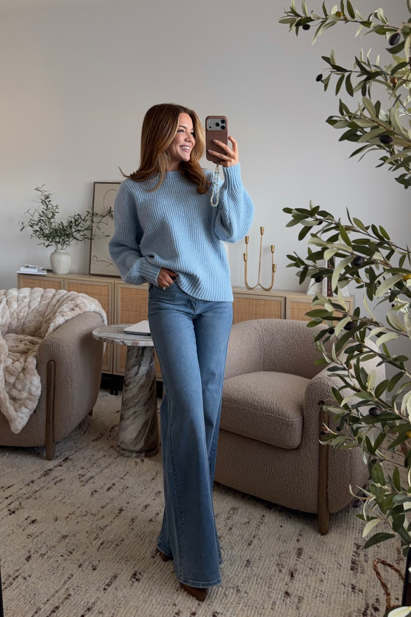 walmart finds! sweater: medium // jeans: 0