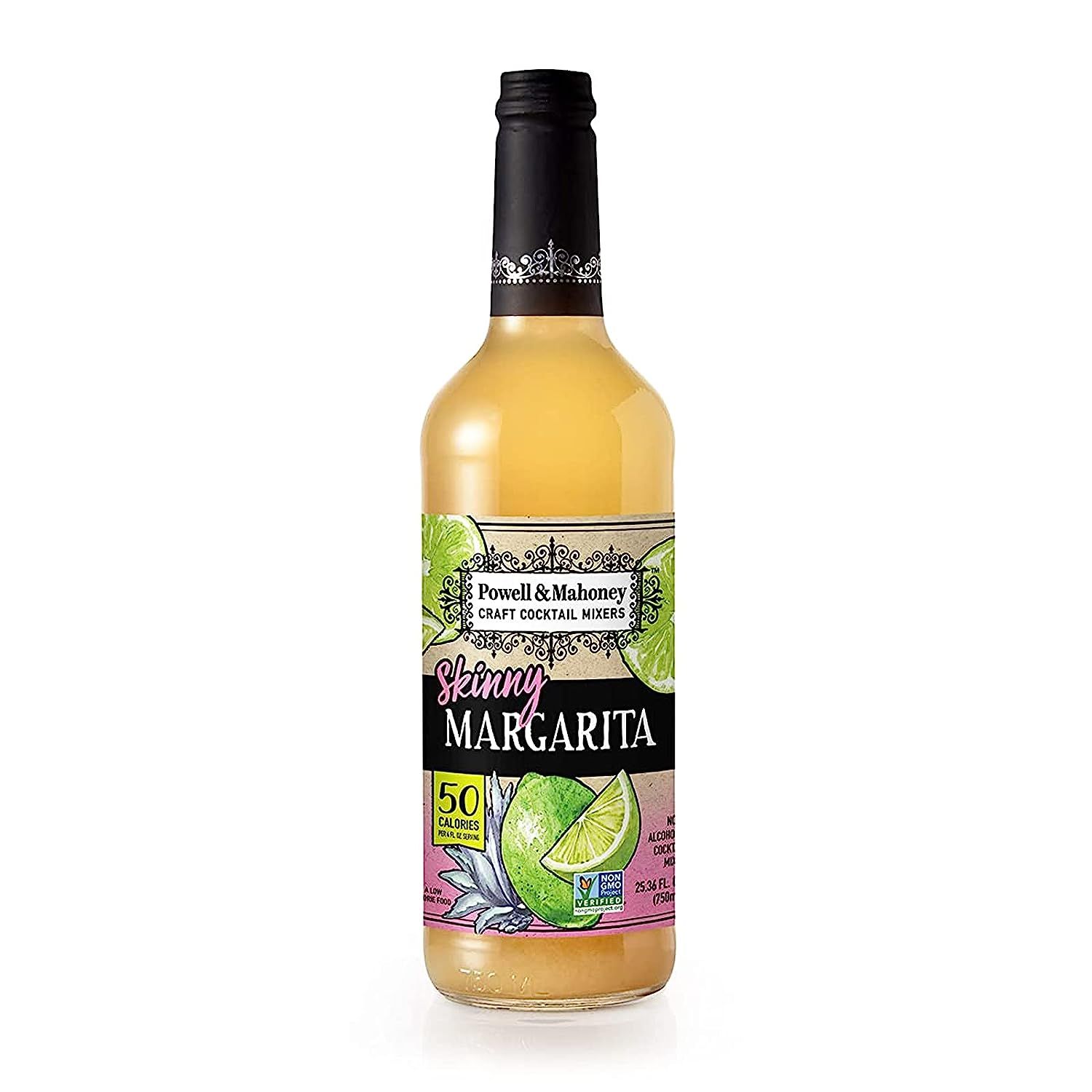 Powell & Mahoney Craft Cocktail Mixers - Skinny Margarita 50 Calories - NA Cocktail Mix - Free fr... | Amazon (US)