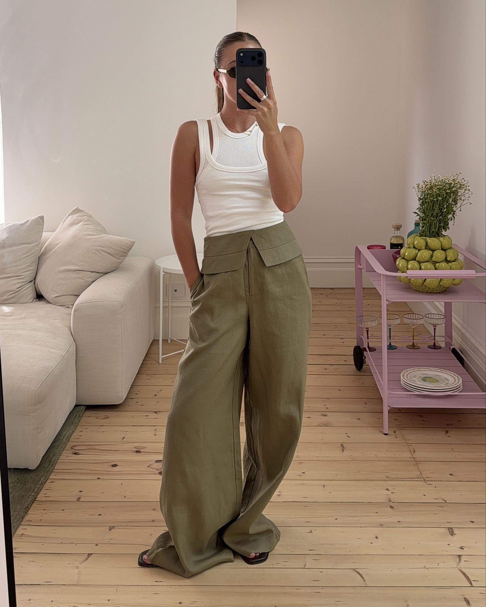 Weekend fit checks wearing a size 6 in top and bottom 🤍☕️

#LTKaustralia