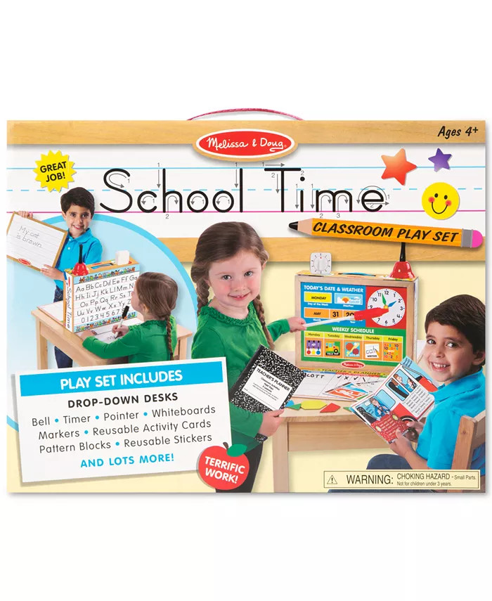 Kids' School Time! Classroom Play Set | Macy's