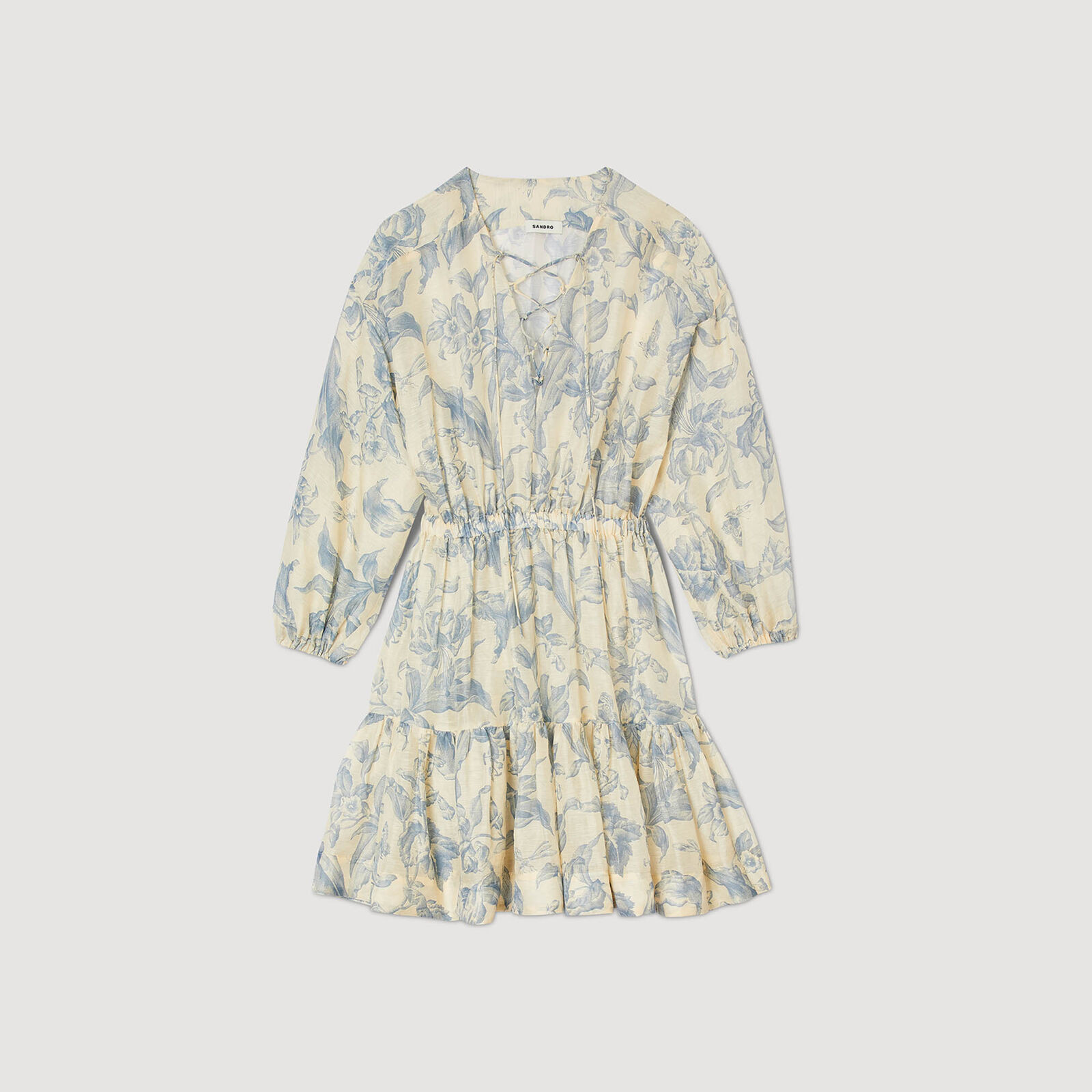 Floral print dress | Sandro US | Sandro-Paris US