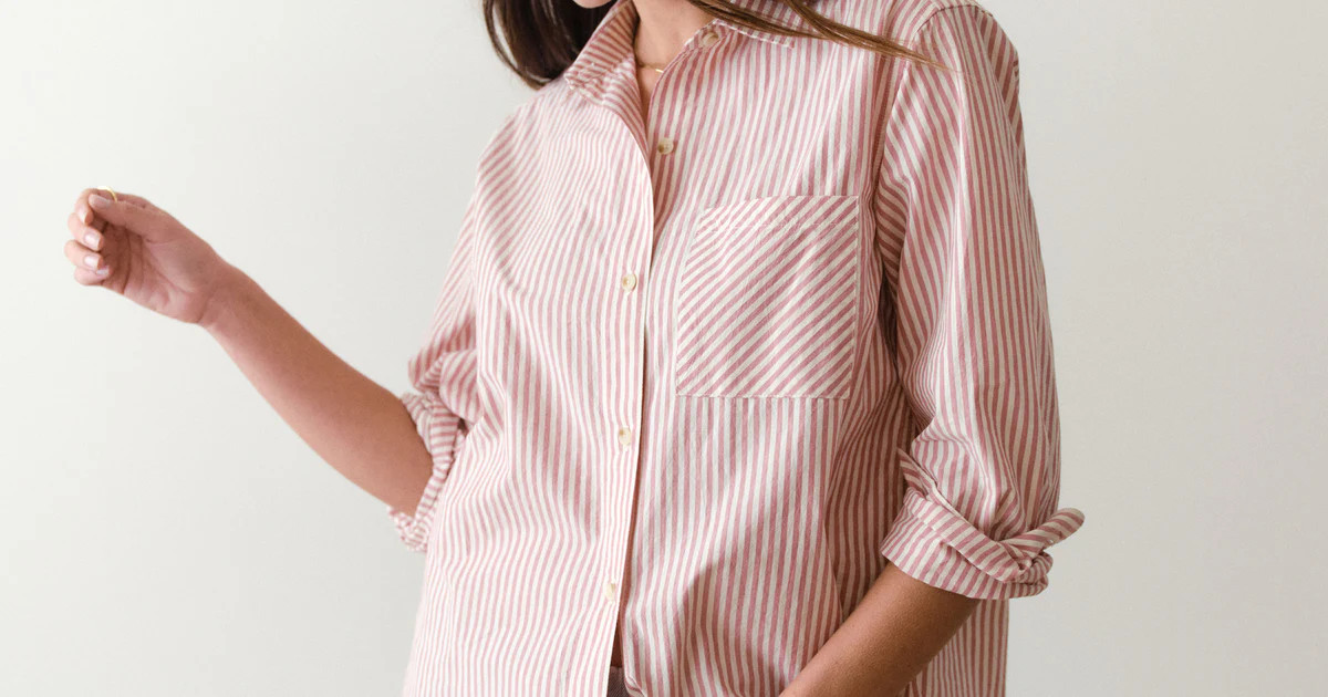 Jane Relaxed Cali Poplin Shirt | Marine Layer