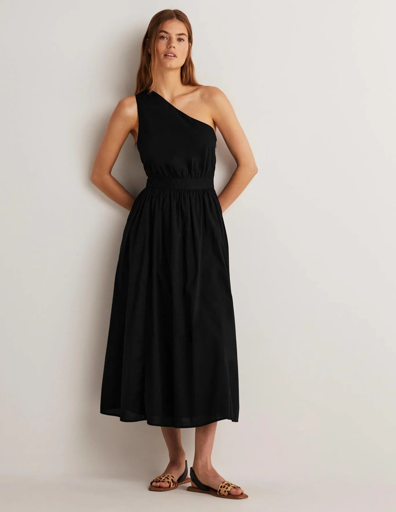 One Shoulder Midi Dress | Boden (US)