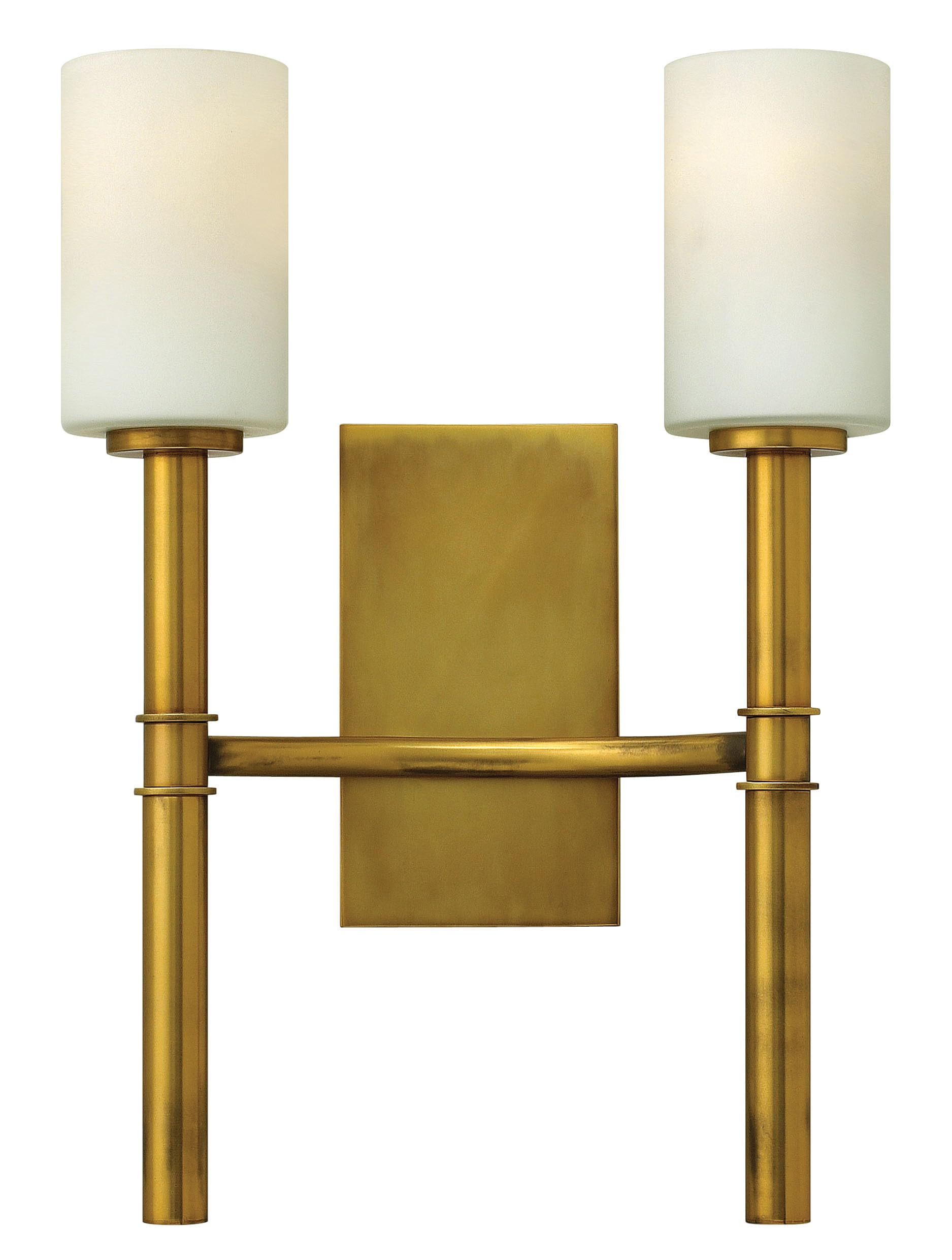 Hinkley Margeaux Collection Transitional Two Light Wall Sconce, Vintage Brass | Amazon (US)