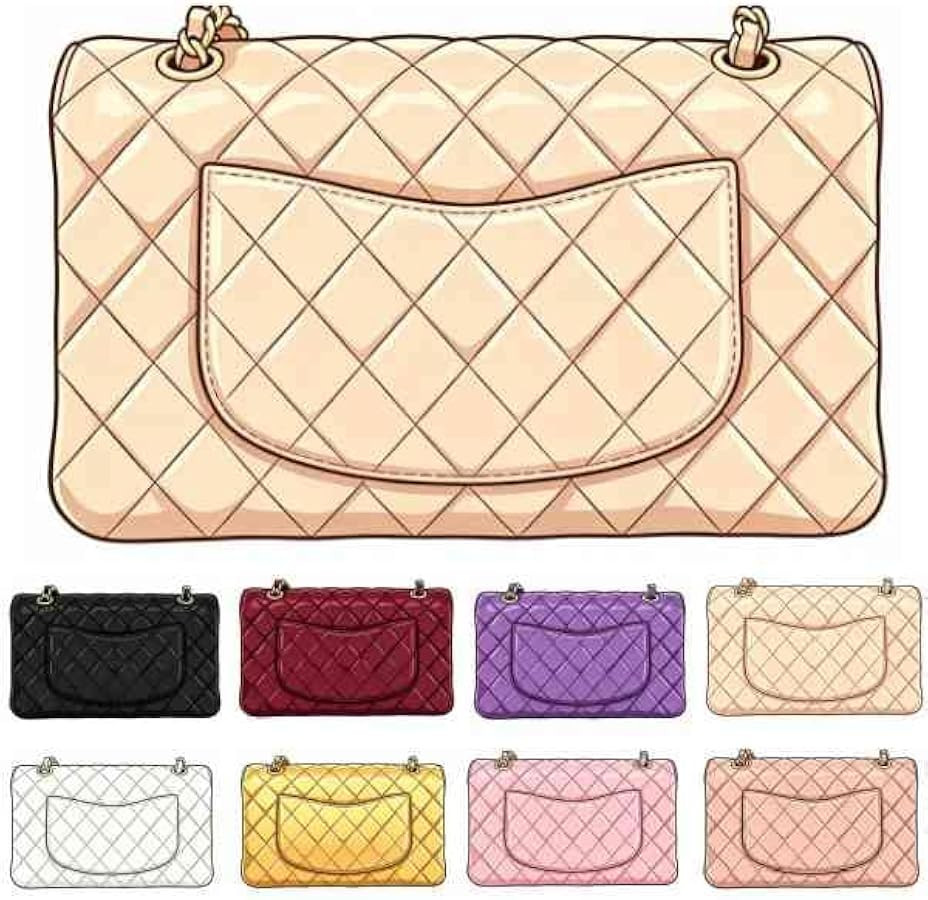 Women's Quilted Caviar Leather Crossbody Bag, Black, Gold-Tone Chain Shoulder Handbag Luxury Desi... | Amazon (US)