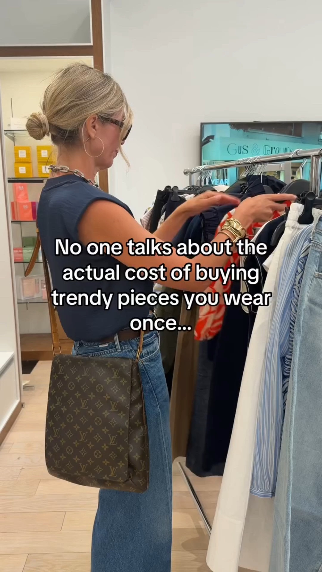 That trendy top you bought because it was on sale? $64. 
The viral jeans that looked amazing on the influencer? $198. 
The “statement piece” you were excited about? $118. 

You wear them once, then they live in your closet taking up space and mental energy. 

Over a year, that’s easily $500-$1000+ on pieces you don’t actually wear. 

Real style isn’t about buying trends. It’s about buying basics that work forever, then adding ONE trendy piece you genuinely love—not just because it’s viral. 

Your money should go toward pieces you’ll wear 50+ times, not once. 

💰 Follow for smarter spending strategies 
💬 Comment TRENDS if you’re ready to stop wasting money on fast fashion