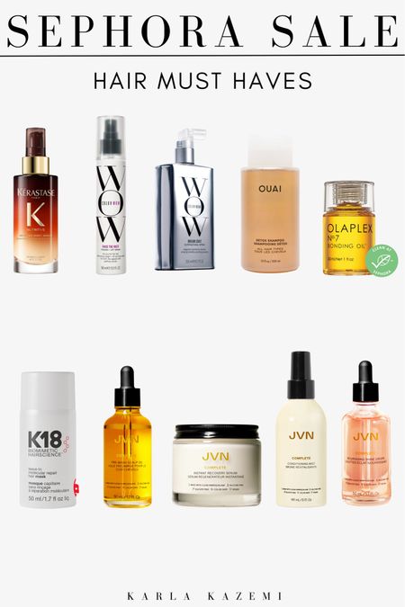 Sephora sale starts today for ROUGE members❤️ use code SAVENOW
So excited to share all my top picks for hair! 
These are great for prewash and post wash 🫶🏼

#sephorasale #hairessentials #haircare

#LTKsalealert #LTKBeautySale #LTKunder50