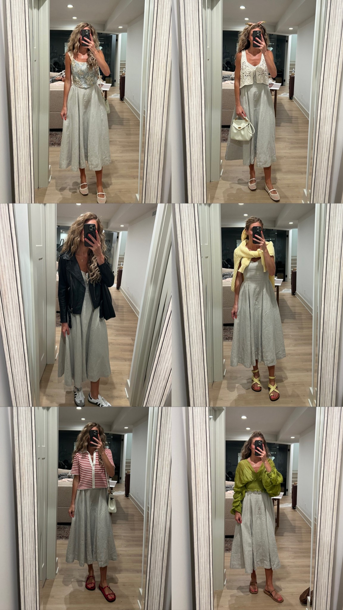 European summer outfit ideas with one linen dress from artiztia

Wearing my true size in the dress
Medium in jacket to layer under. Very comfy and not stiff. I’ve had this one for years
Medium in corset (I sized up) this is old from altard state so linked similar ones
Crochet top is old from altard state so linked similar ones
Medium in butter yellow cardi. My true size 
Small in crochet striped top. 

#LTKTravel #LTKSeasonal

#LTKTravel #LTKSeasonal