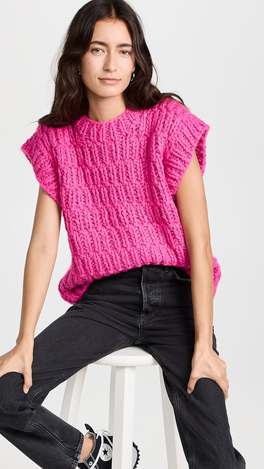 English Factory Knit Vest | SHOPBOP | Shopbop