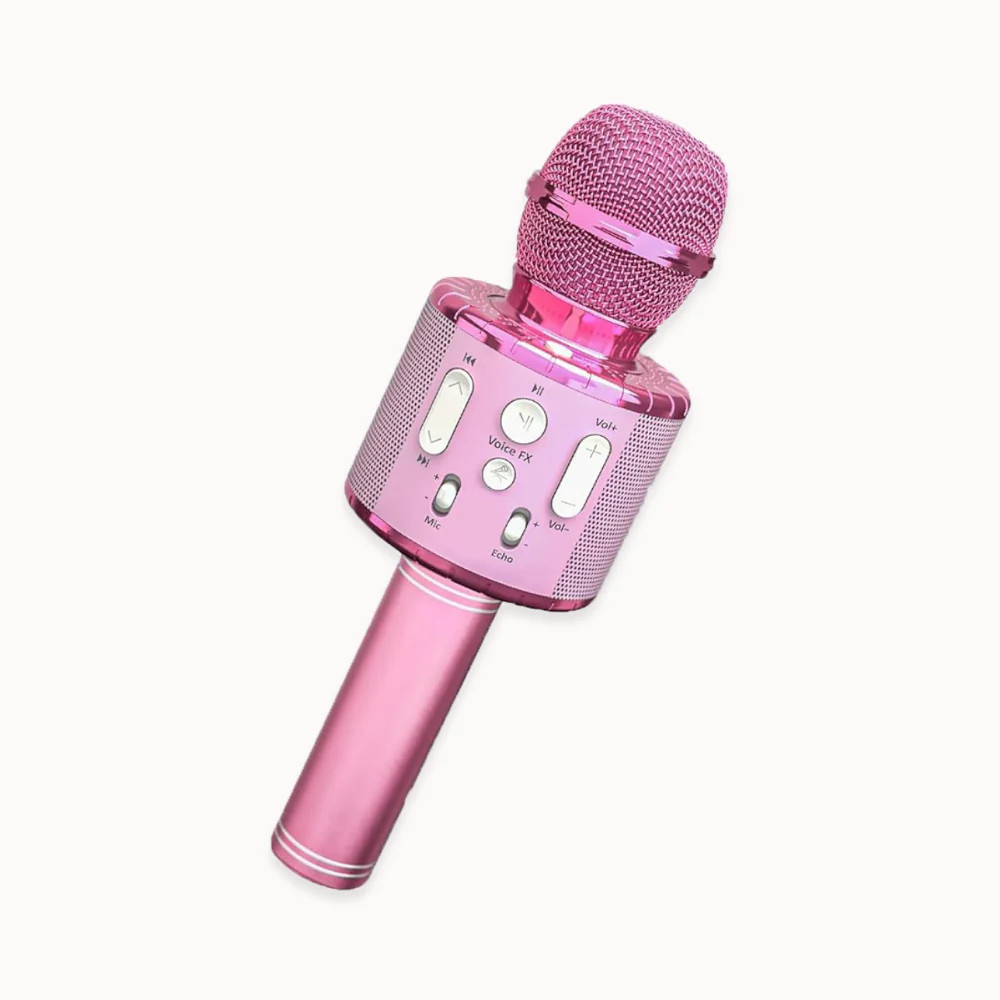 Kids Karaoke Microphone - All Pink | Move2Play (US)