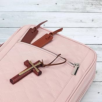 FINDCOZY Bible Cover for Women, Durable Carrying Book Case Church Bag for Bible Accessories with ... | Amazon (US)