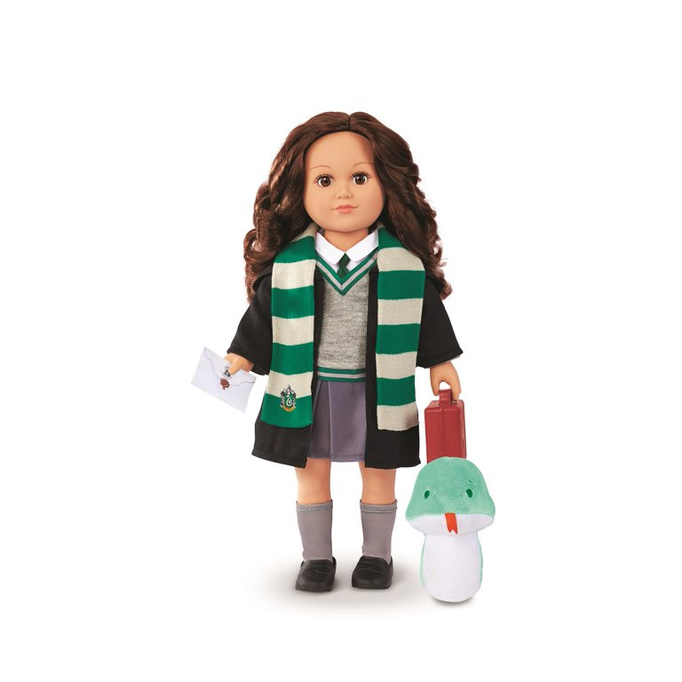 My Life As Harry Potter Slytherin Posable 18-inch Doll,  Brunette Hair, Brown Eyes | Walmart (US)