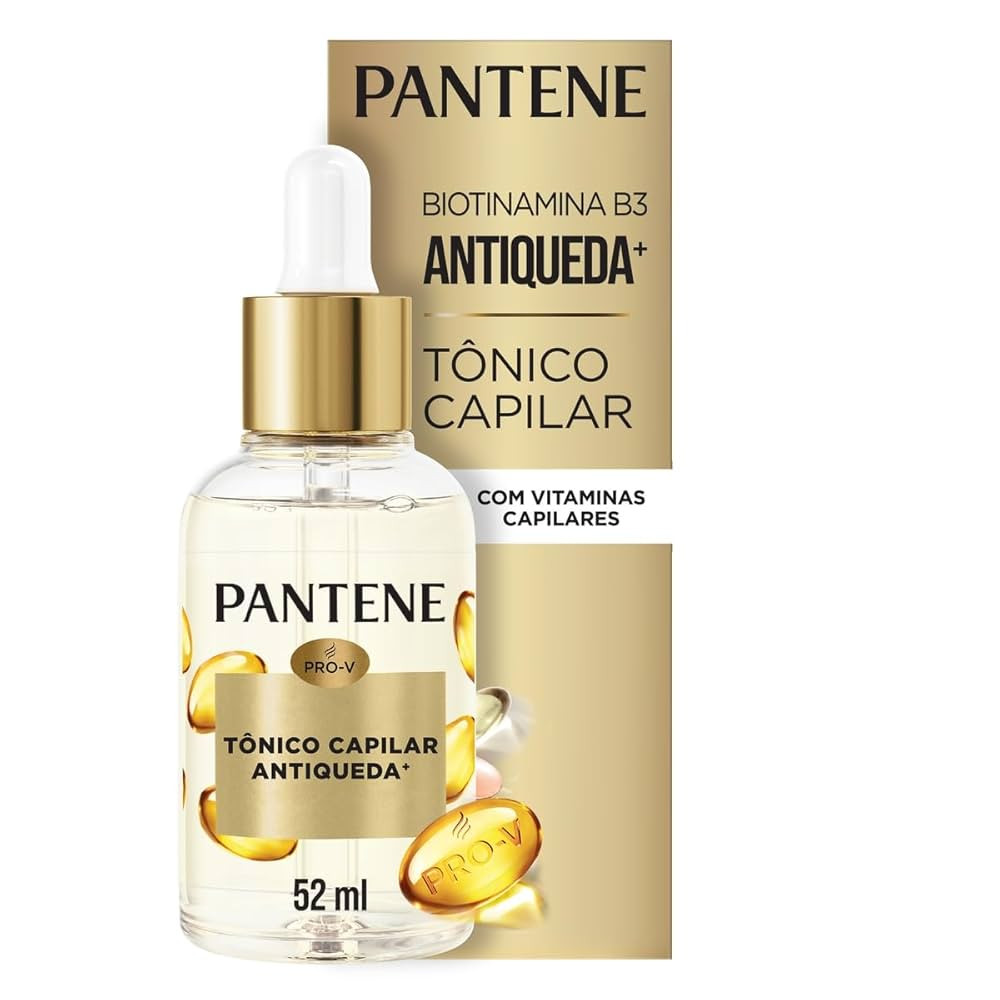 Pantene PRO-V Miracles Tônico Capilar Antiqueda Biotinamina B3 para cabelos com queda 52ml | Amazon (BR)